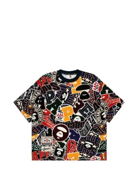 graphic patterned T-shirt by BAPE