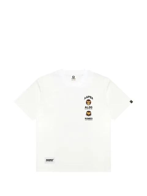 graphic-print T-shirt by BAPE