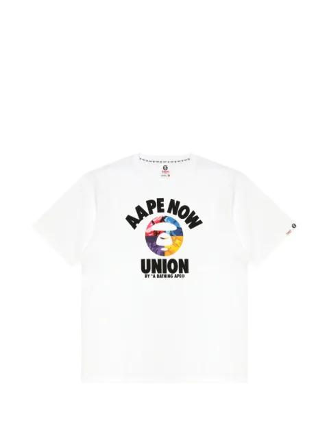 graphic-print T-shirt by BAPE