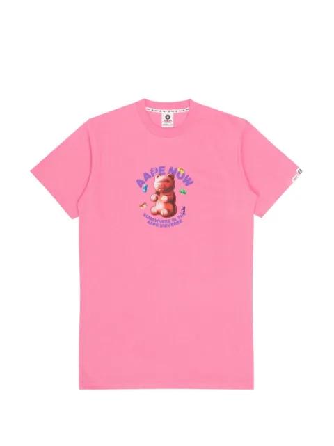 graphic-print T-shirt by BAPE