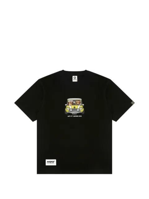 graphic-print T-shirt by BAPE