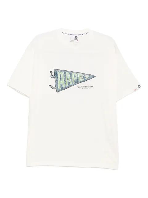 graphic-print T-shirt by BAPE