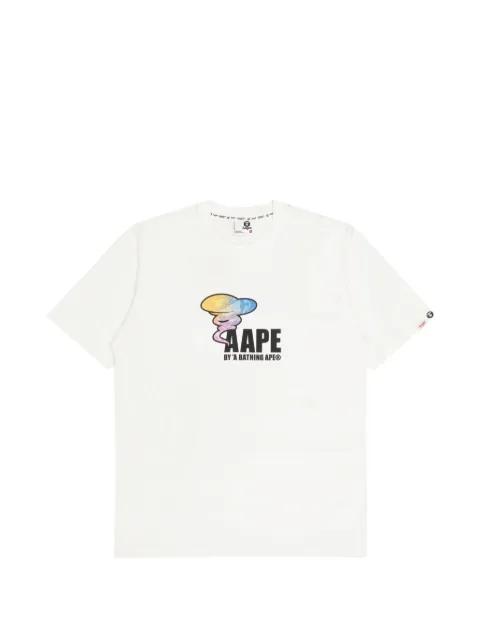 graphic-print T-shirt by BAPE