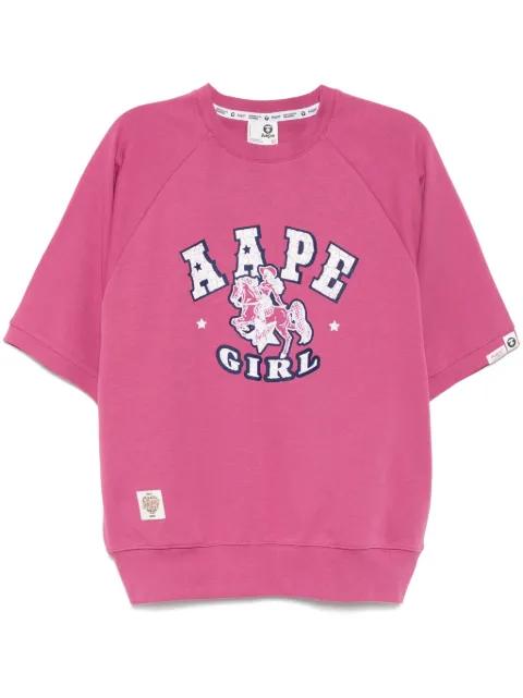 graphic-print T-shirt by BAPE