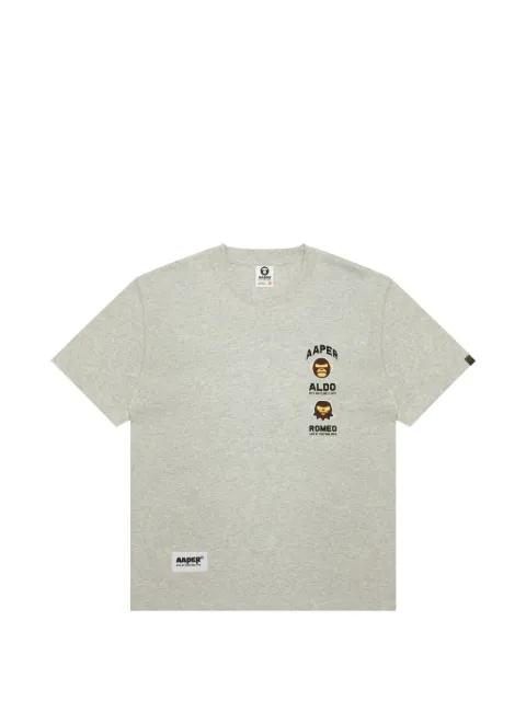 graphic-print T-shirt by BAPE