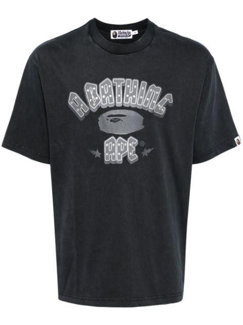 graphic print  T-shirt by BAPE