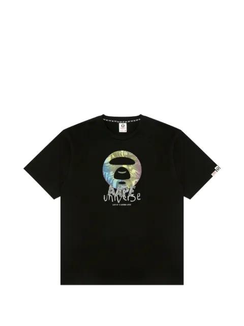graphic-print T-shirt by BAPE