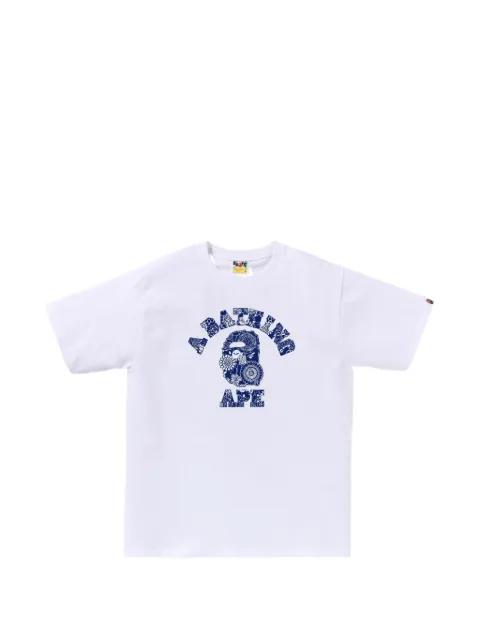 graphic-print T-shirt by BAPE