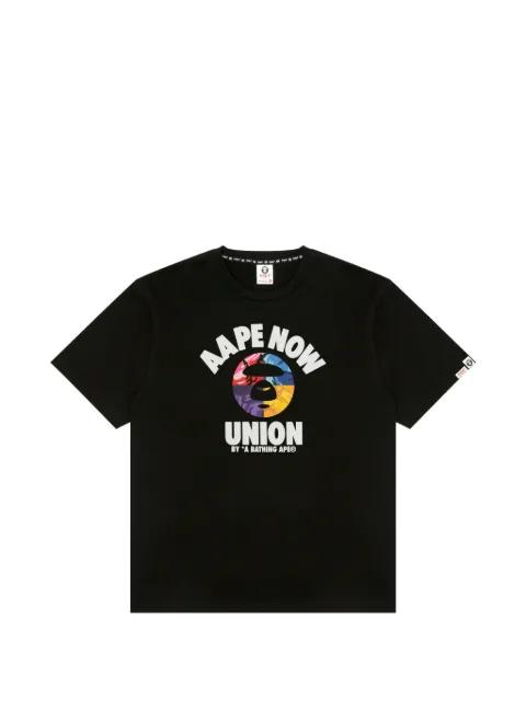 graphic-print T-shirt by BAPE