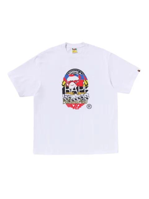graphic-print T-shirt by BAPE