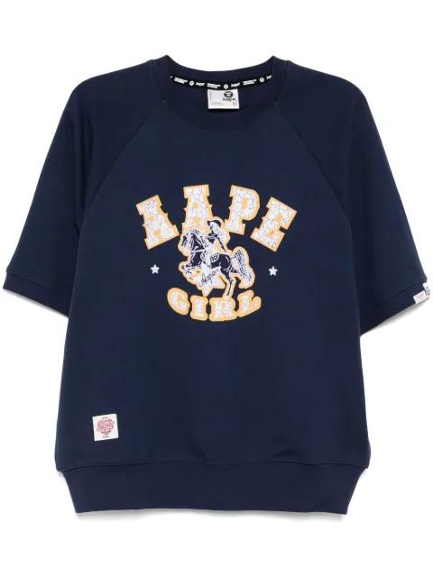 graphic-print T-shirt by BAPE
