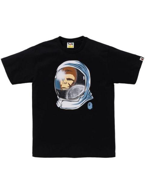 graphic-print T-shirt by BAPE