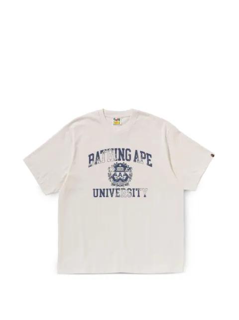graphic-print T-shirt by BAPE