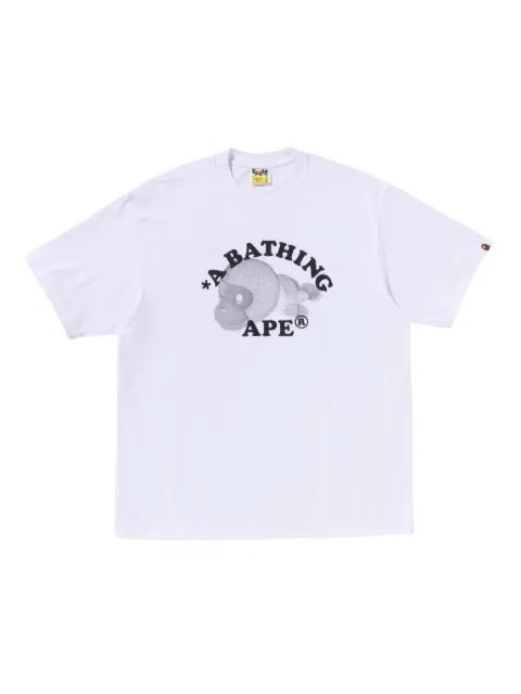 graphic-print T-shirt by BAPE