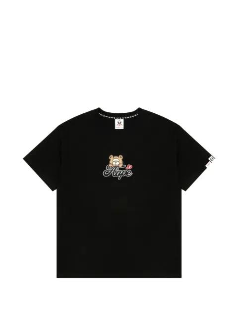 graphic-print T-shirt by BAPE