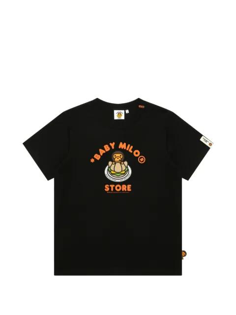 graphic-print T-shirt by BAPE