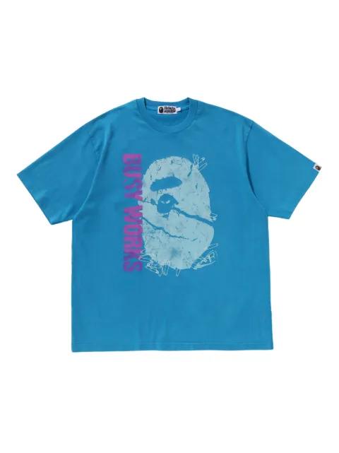 graphic-print T-shirt by BAPE
