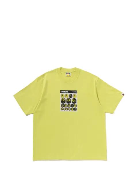 graphic-print T-shirt by BAPE