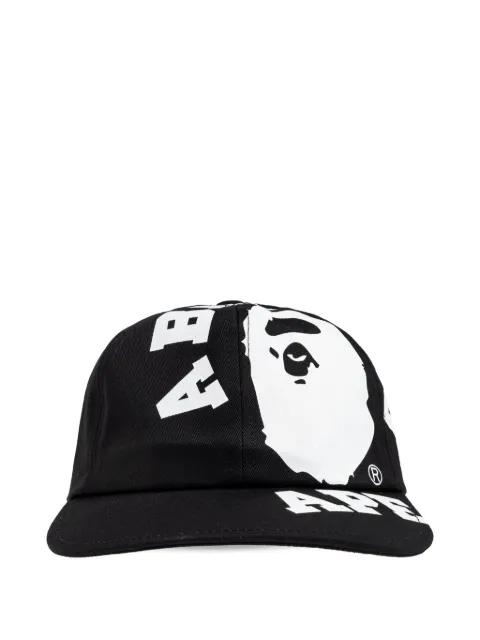 graphic-print baseball cap by BAPE