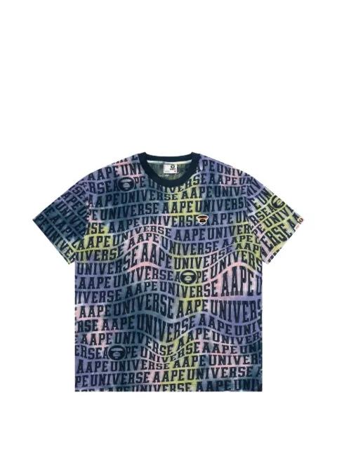 graphic-print crewneck T-shirt by BAPE