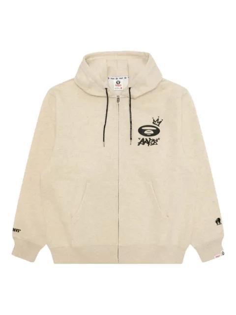 graphic-print hoodie by BAPE
