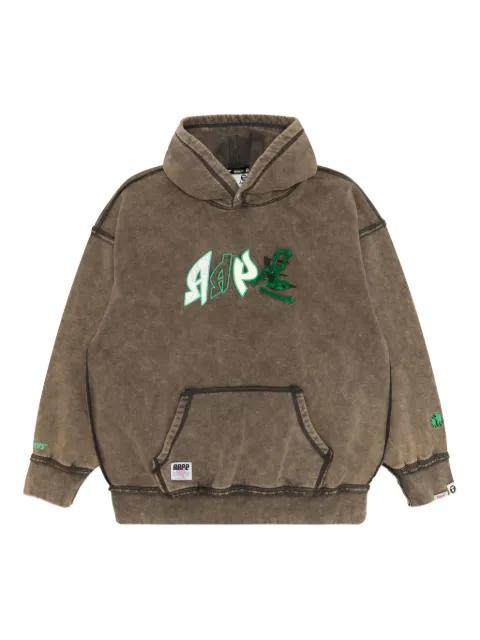 graphic-print hoodie by BAPE