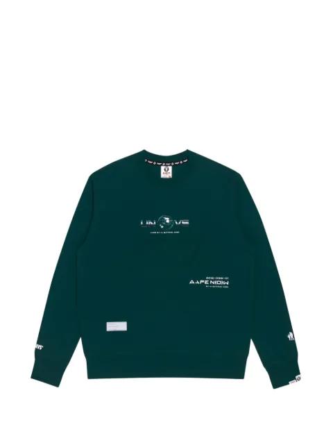 graphic-print sweatshirt by BAPE