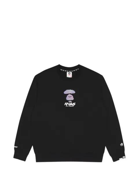 graphic-print sweatshirt by BAPE