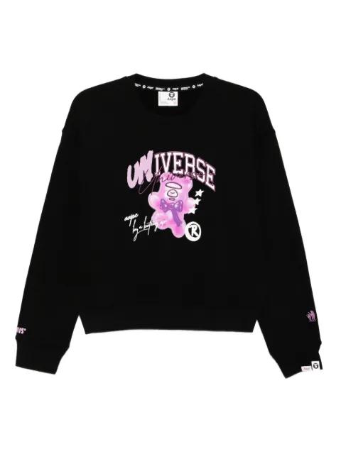 graphic-print sweatshirt by BAPE