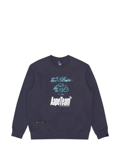 graphic-print sweatshirt by BAPE