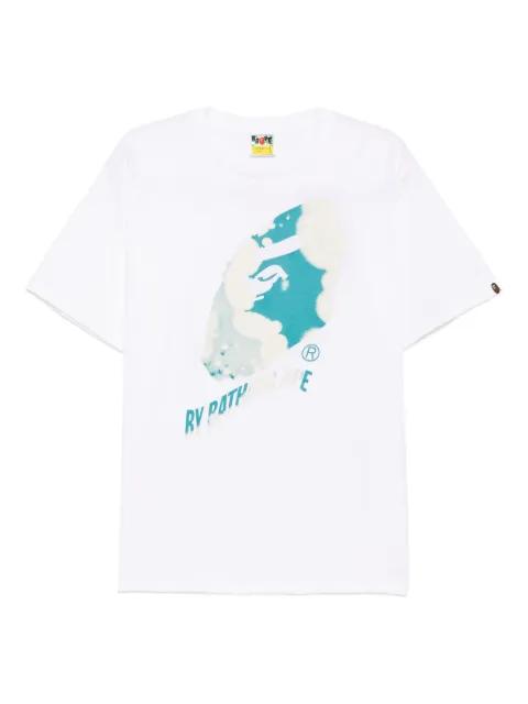 graphic-printed T-shirt by BAPE