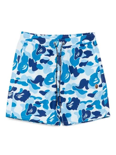graphic-printed shorts by BAPE