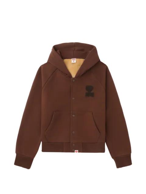 heart-applique hoodie by BAPE