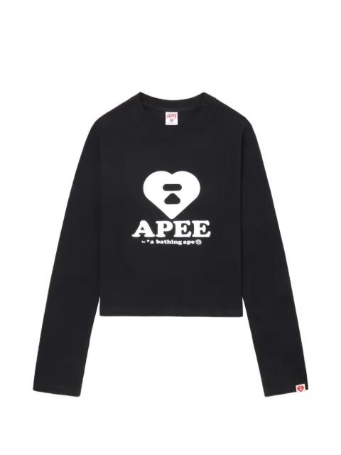 heart logo-print  top by BAPE