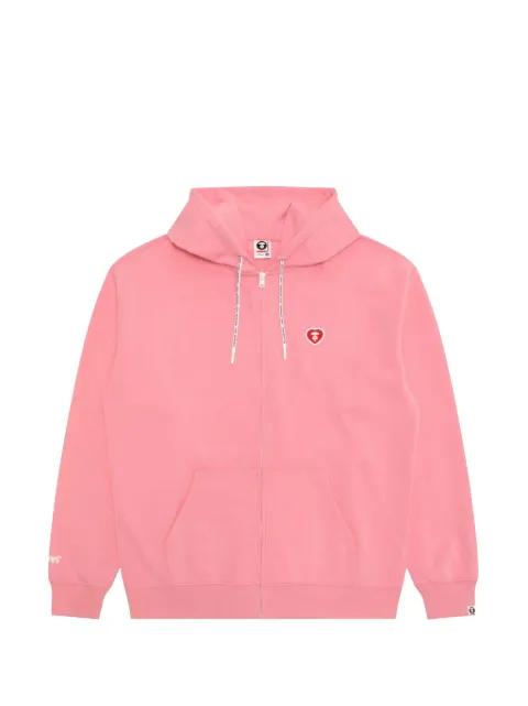 heart-moonface zip hoodie by BAPE