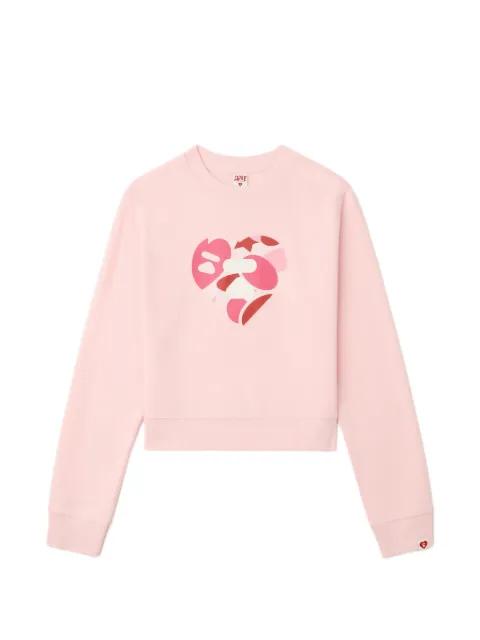 heart print top by BAPE