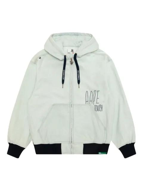 hoodied zip jacket by BAPE