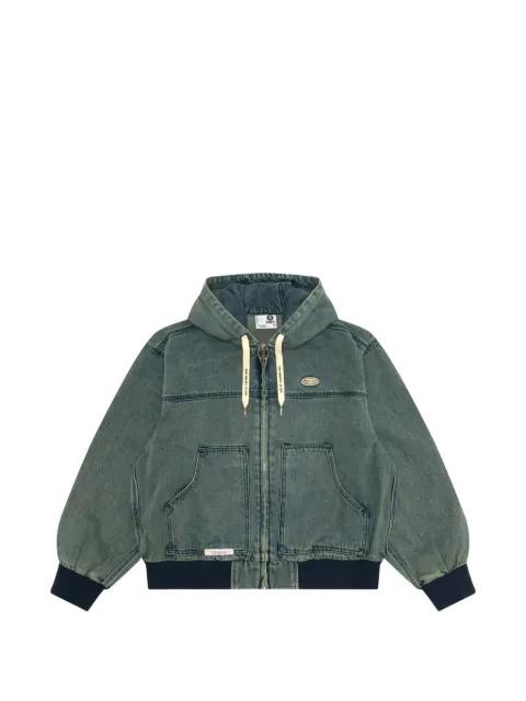 hoodied zip jacket by BAPE