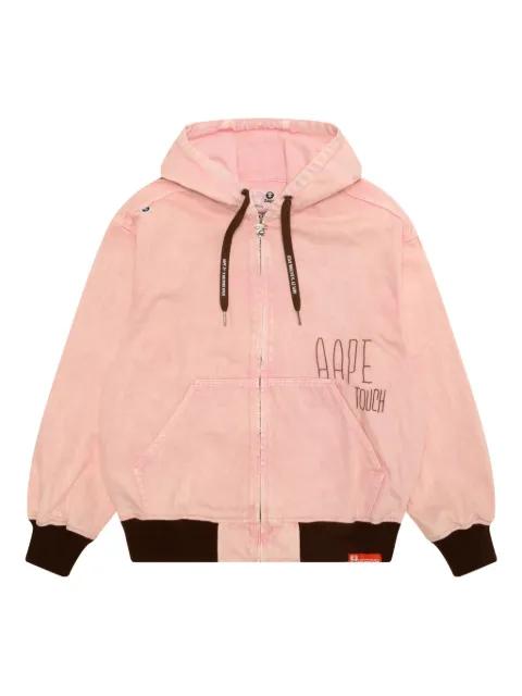 hoodied zip jacket by BAPE