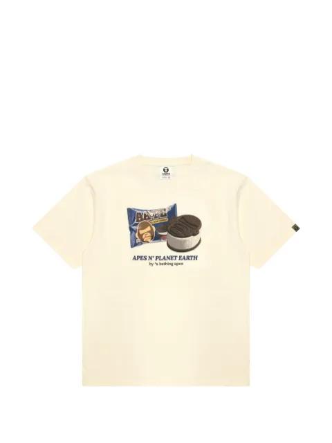 ice-cream graphic T-shirt by BAPE