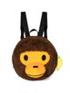 large Baby Milo plush backpack by BAPE large Baby Milo plush backpack by BAPE
