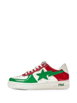 leather sneakers by BAPE