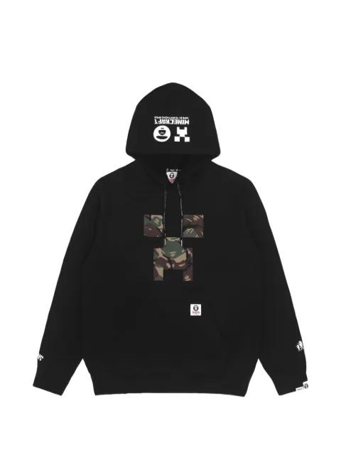 logo back hoodie by BAPE
