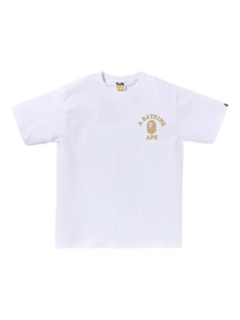 logo cotton T-shirt by BAPE