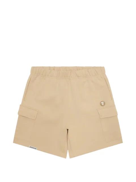 logo-detail cargo shorts by BAPE