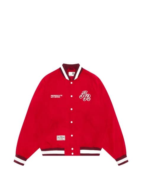 logo-detail jacket by BAPE