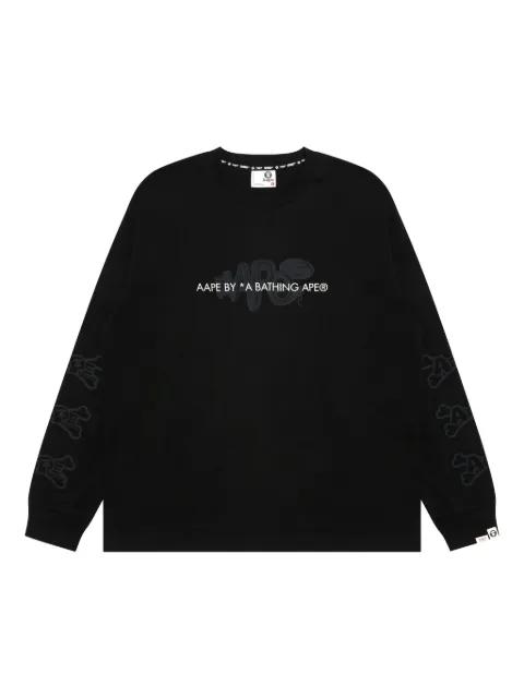 logo-detail long-sleeve T-shirt by BAPE