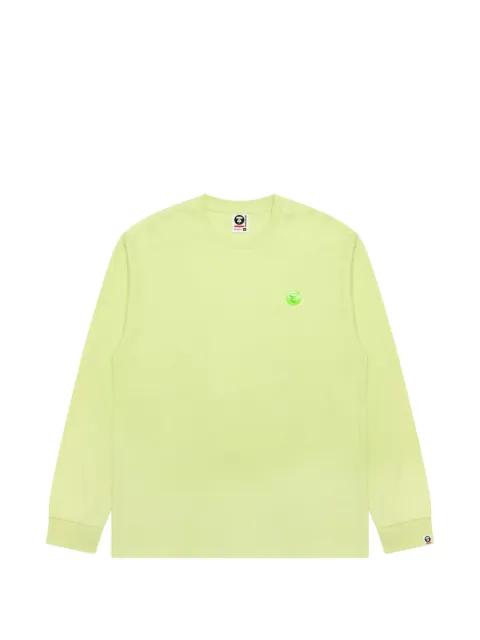 logo-detail long-sleeved T-shirt by BAPE