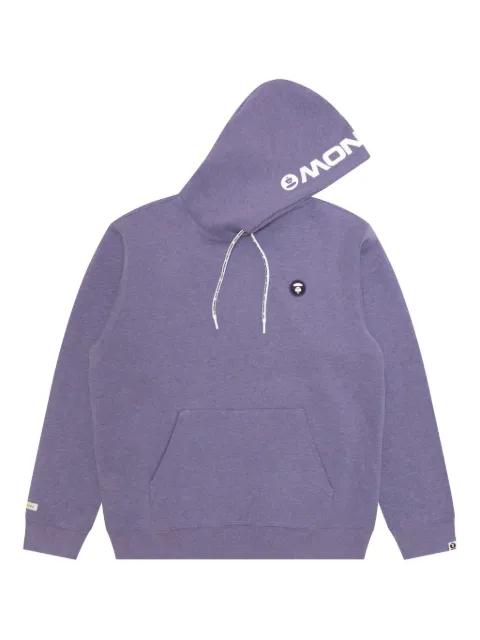 logo-detail long-sleeves hoodie by BAPE