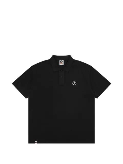 logo-detail polo shirt by BAPE